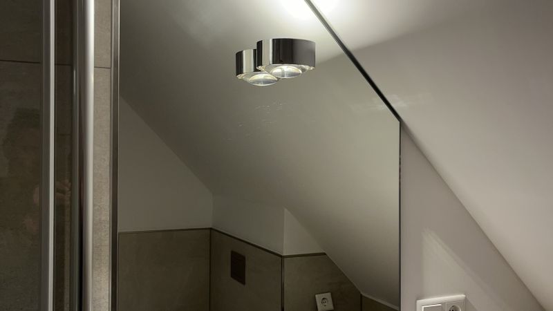 Spiegel mit Top Light Puk Maxx Mirror